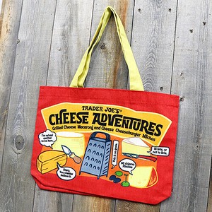 トレーダー・ジョーズ（TRADER JOE'S）チーズ バッグ （トートバッグ）80578