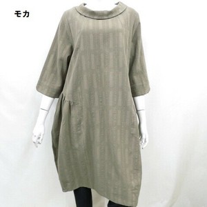 【値下げしました】綿襟付きワンピース
