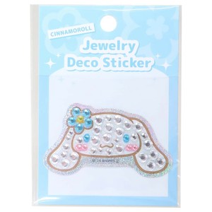 【取寄品】シナモロール ジュエリーデコステッカー 花