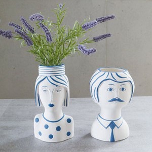 【Global Arrow】welms Madame Monsieur vase マダム&ムッシュ 花瓶 フラワーベース