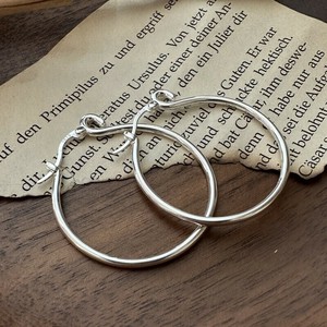 【2025春夏】silver925 ポイントフープ ピアス シルバー アクセサリー