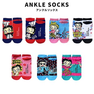 ANKLE SOCKS ベティちゃん ベティブープ Betty Boop アンクル ソックス くるぶし 靴下 おしゃれ FRIENDS