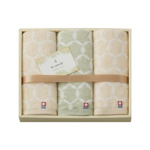 le cercle（ル セルクル）　フェイスタオル3枚セット　LC4135　日本製