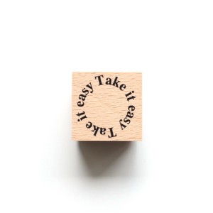 スタンプ Take it easy