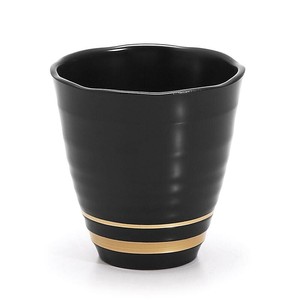 東出漆器 和らぎフリーカップ ライン 黒 24061