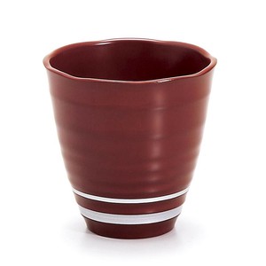 東出漆器 和らぎフリーカップ ライン 吟朱 24063
