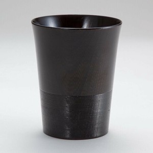 東出漆器 TSUTAE 「伝」山中塗 プレミアムカップ 黒 6024