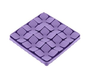 ルークラン ループ スナフマット リーフ ライラック ペット用品