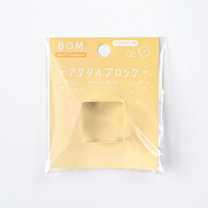 BGM Stamp Clear Stamp Acrylic Blocks