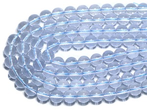 【丸ビーズ】ブルークォーツ 12mm 【天然石 パワーストーン】