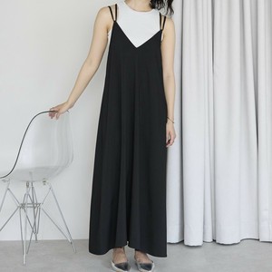 【2025SS新作入荷】Double strap camisole dress　ダブルストラップキャミワンピース