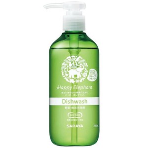 ハッピーエレファント　野菜・食器用洗剤　グレープフルーツ　本体 300ml