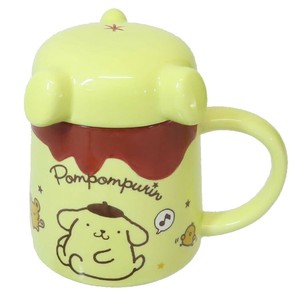 【マグカップ】ポムポムプリン おしりのフタ付きプリンマグ