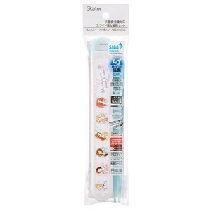 スケーター 【予約販売】抗菌食洗機対応 スライド箸&箸箱セット ディズニー／プリンセス25