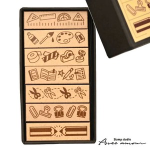 Stamp Stamp set Stationery 7-pcs set