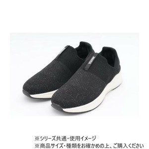 アスティコ かかとを踏んでも大丈夫な　らくらく2WAYシューズ　タウニークラブ　ブラック (M)