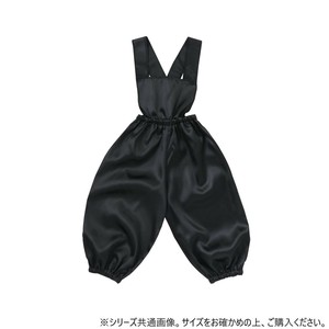 アーテック ソフトサテン サロペットパンツ C 黒 18580