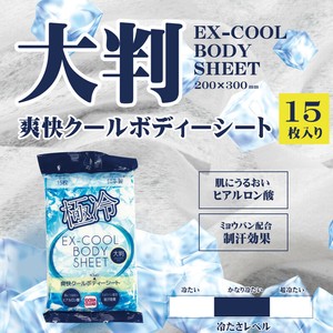 爽快クールボディシート 大判 15枚 OD