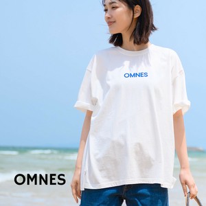 T 恤/上衣 OMNES 新商品 2025年 印花T恤 春夏