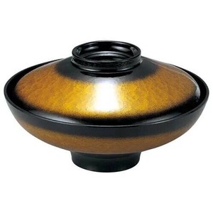 福井クラフト　5寸富士型煮物椀アクアイエロー 12025410