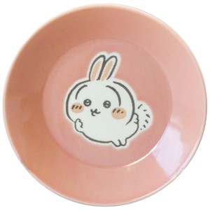 ◆即納◆ちいかわ 13.5 プレート　うさぎ 日本製 陶器　食洗器可 オーブン不可