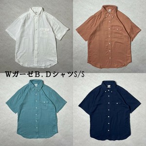 衬衫 休闲 纱布 日本制造
