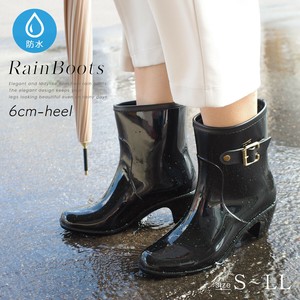 雨鞋 雨鞋 女士 6cm