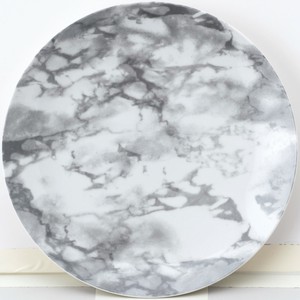 Mino ware Main Plate Marble 28cm Made in Japan