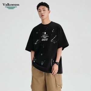 P21486メンズ Tシャツ トップス 2025春夏新作 カジュアル 半袖 ファッション ゆるい 韓国風 字母