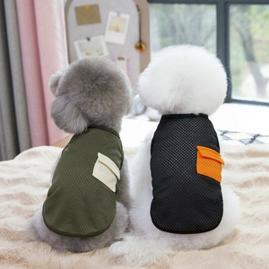 犬服 4色5サイズ ドッグウェア ペット服 メッシュ
