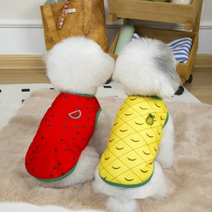 Dog Clothes Patterned Fruits 2-colors
