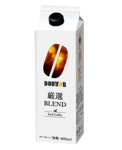 厳選ブレンドアイスコーヒー　無糖 1000ml 【ドトール】