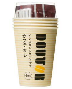 インスタントスティック　カフェ・オ・レ（カップタイプ） 4本入 【ドトール】