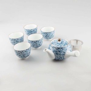 有田焼 青墨桜急須茶器セット