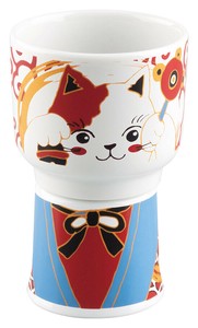 盃でっかち 福ねこ(三毛)