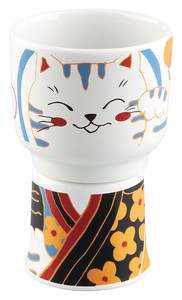 盃でっかち 福ねこ(サバトラ白)