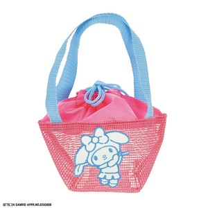 サンリオ マイメロディ ラブリーショット メッシュポーチ ゴルフ用品　プールバッグ　スパ