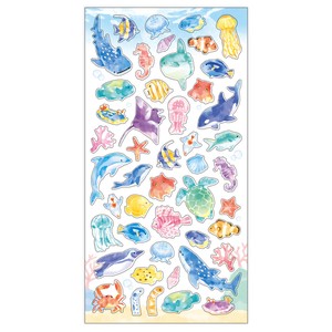 Stickers Summer Selection Clear Aquarium