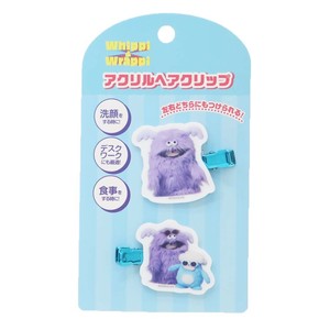 【ヘアアクセサリー】ホイッピ＆ラッピ アクリルヘアクリップ 2