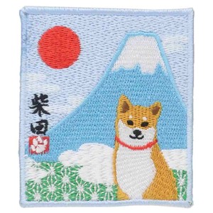 【ワッペン】ワッペンシール にほんのしばたさん