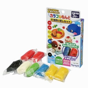 【2025年4月発売新製品】カラフルねんど8個買い足しセット【ベビー】【粘土】【知育玩具】