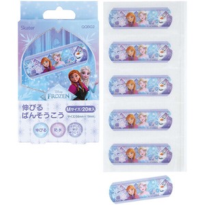 【公式】 伸びるばんそうこう M 20枚入 【アナと雪の女王】 スケーター