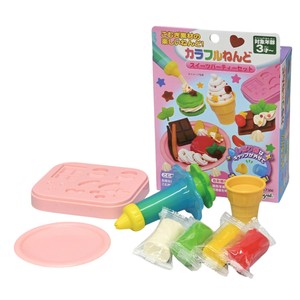 【2025年4月新製品】カラフルねんどスイーツパーティーセット【ベビー】【粘土】【知育玩具】