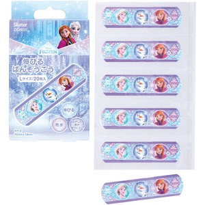 【公式】 伸びるばんそうこう L 20枚入 【アナと雪の女王】 スケーター