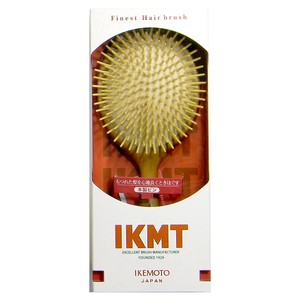 池本刷子工業　IKMT イケモト　ウッドピンクッションブラシ ヘアブラシ
