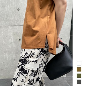 【AnnaKerryアンナケリー85242907】 同色☆刺繍フレンチスリーブトップス「2025夏物新作」