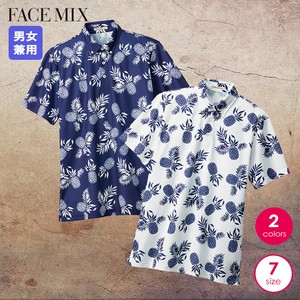 アロハポロシャツ（パイナップル）＜男女兼用＞FB4548U