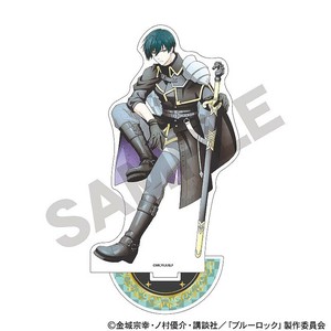 ■2025SS　新作■　ブルーロック　箔押しアクリルスタンド　糸師 凛/チェス/ニュアンスカラー