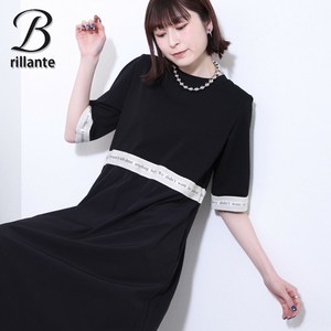 ウエスト袖テープアクセント ワンピース　2025新作ss 春夏 BRILLANTE東京（196481）