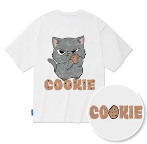 【2025春夏新作】COOKIEキャットイラストTシャツ